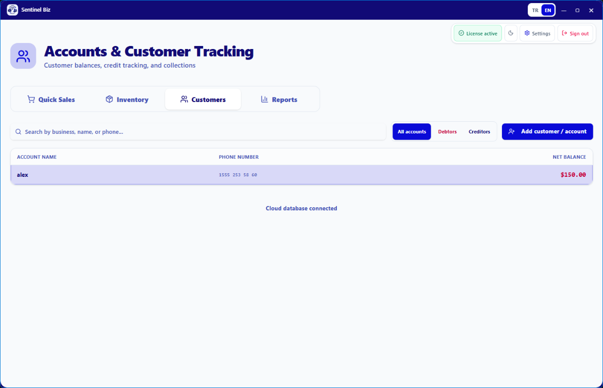 Customer Accounts & Tracking thumbnail preview